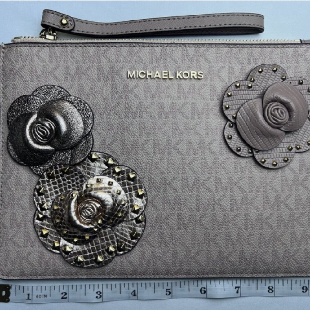 Michael Kors Floral Pouch - Picture 7 of 7